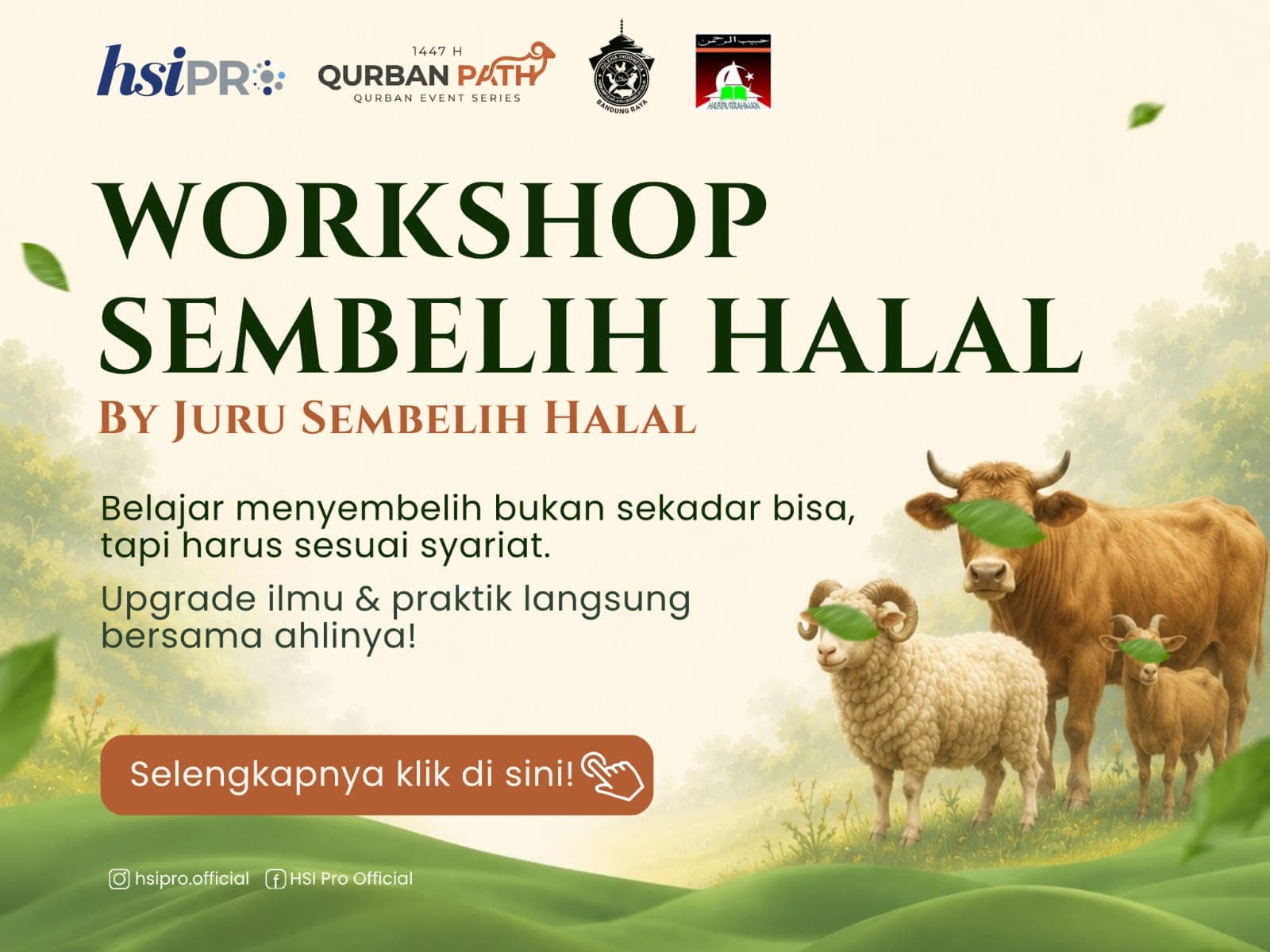 WORKSHOP SEMBELIH HALAL